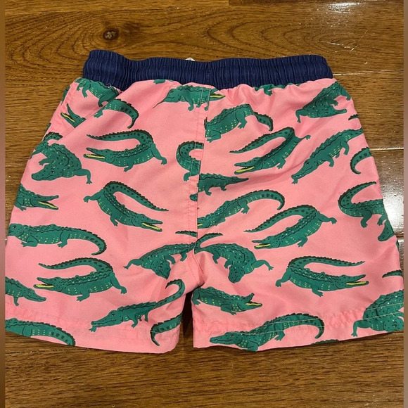 Mini Boden Alligator Swim Trunks Size 2-3 - Picture 2 of 3